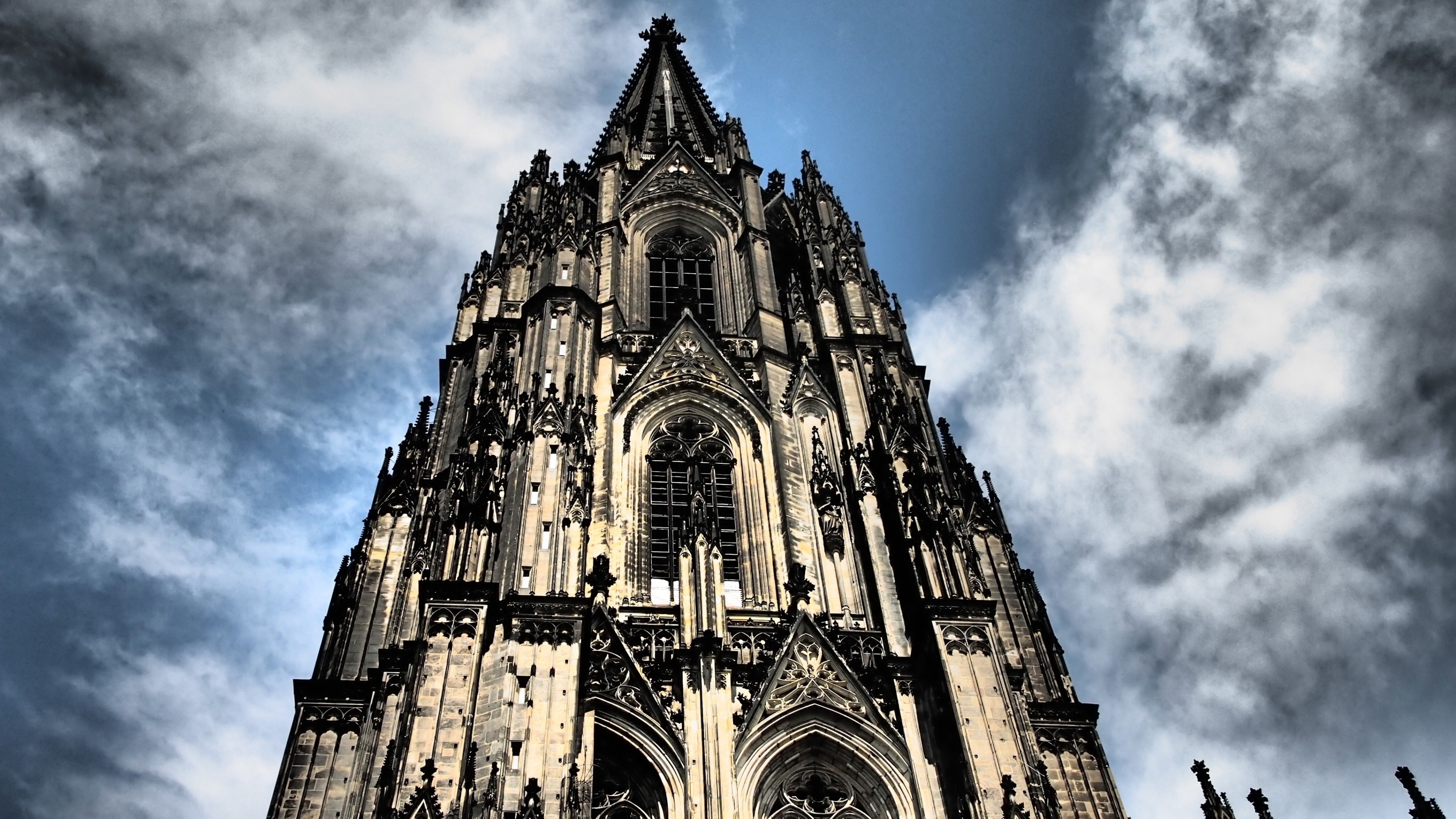 3840x2160 Wallpaper Cologne Cathedral, Germany, Cologne, Europe, sky, 4k, Architecture, Desktop