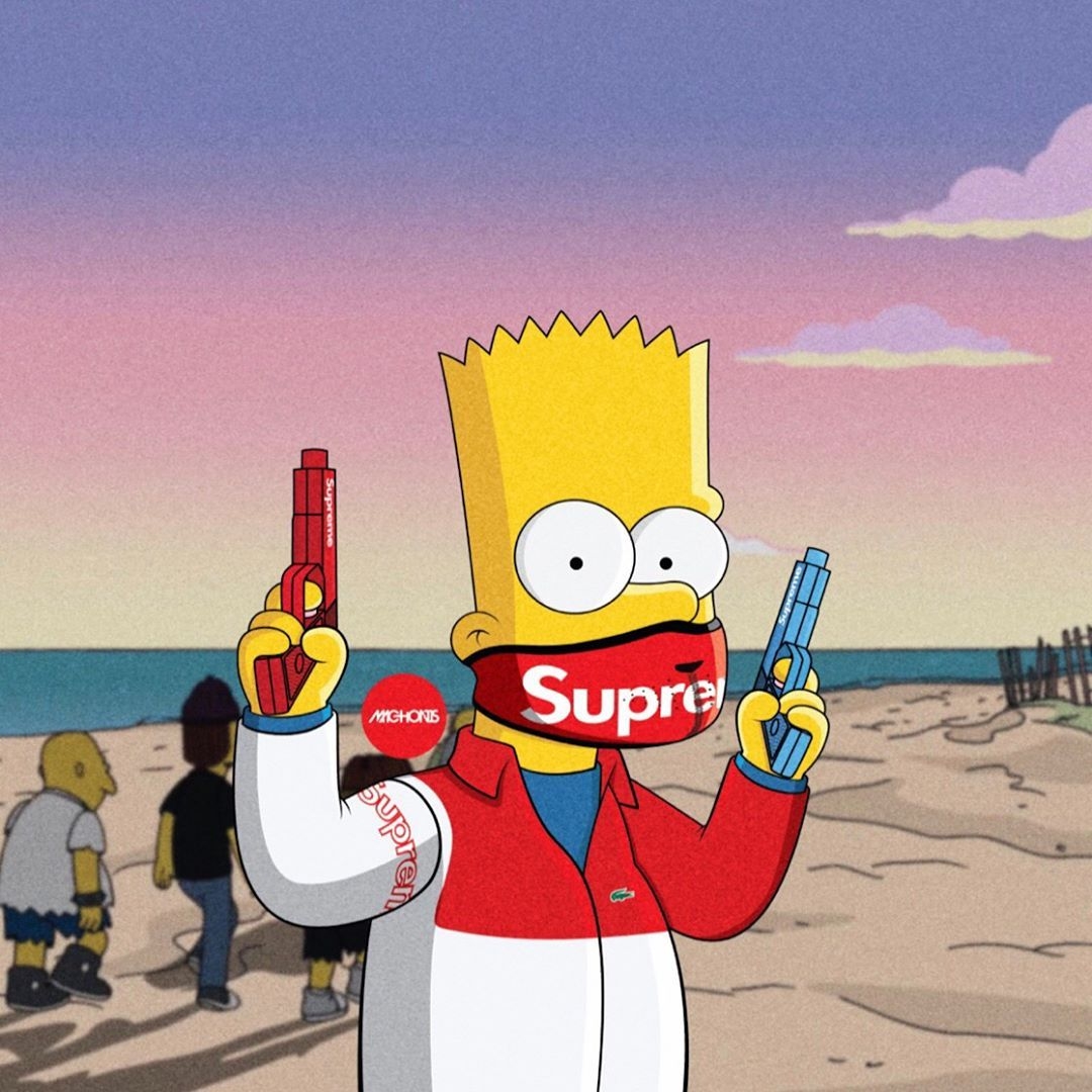 1080x1080 Free download Hood Bart Simpson Supreme Wallpaper Top Free Hood Bart Simpson [] for your Desktop, Mobile & Tablet. Explore Supreme Simpson Wallpaper. Homer Simpson Background, Funny Simpson Wallpaper, Simpson Wallpaper, Phone