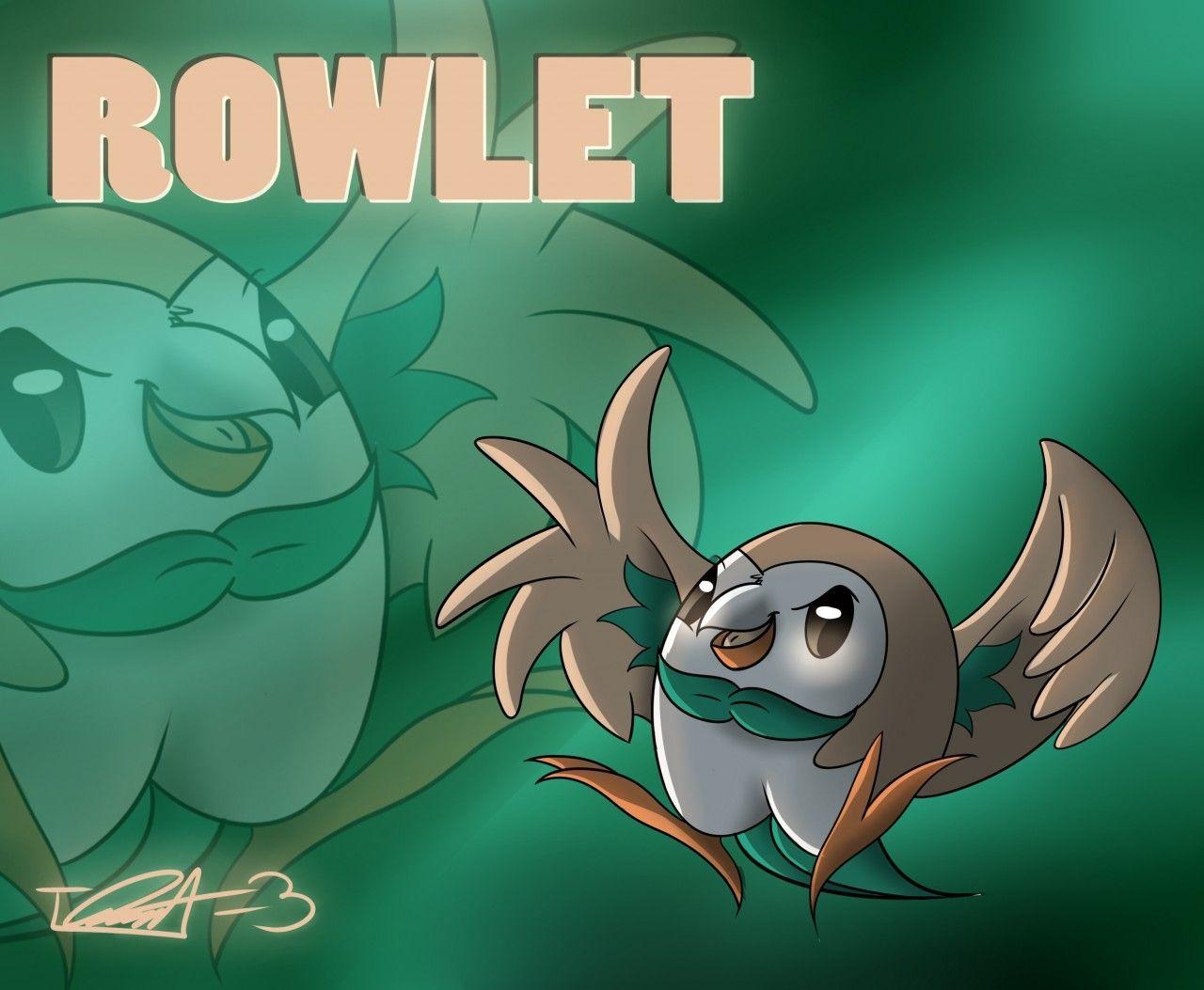 1280x1060 Digital = Rowlet Wallpaper By Treecko Kun Fur Affinity [dot] Net, Desktop