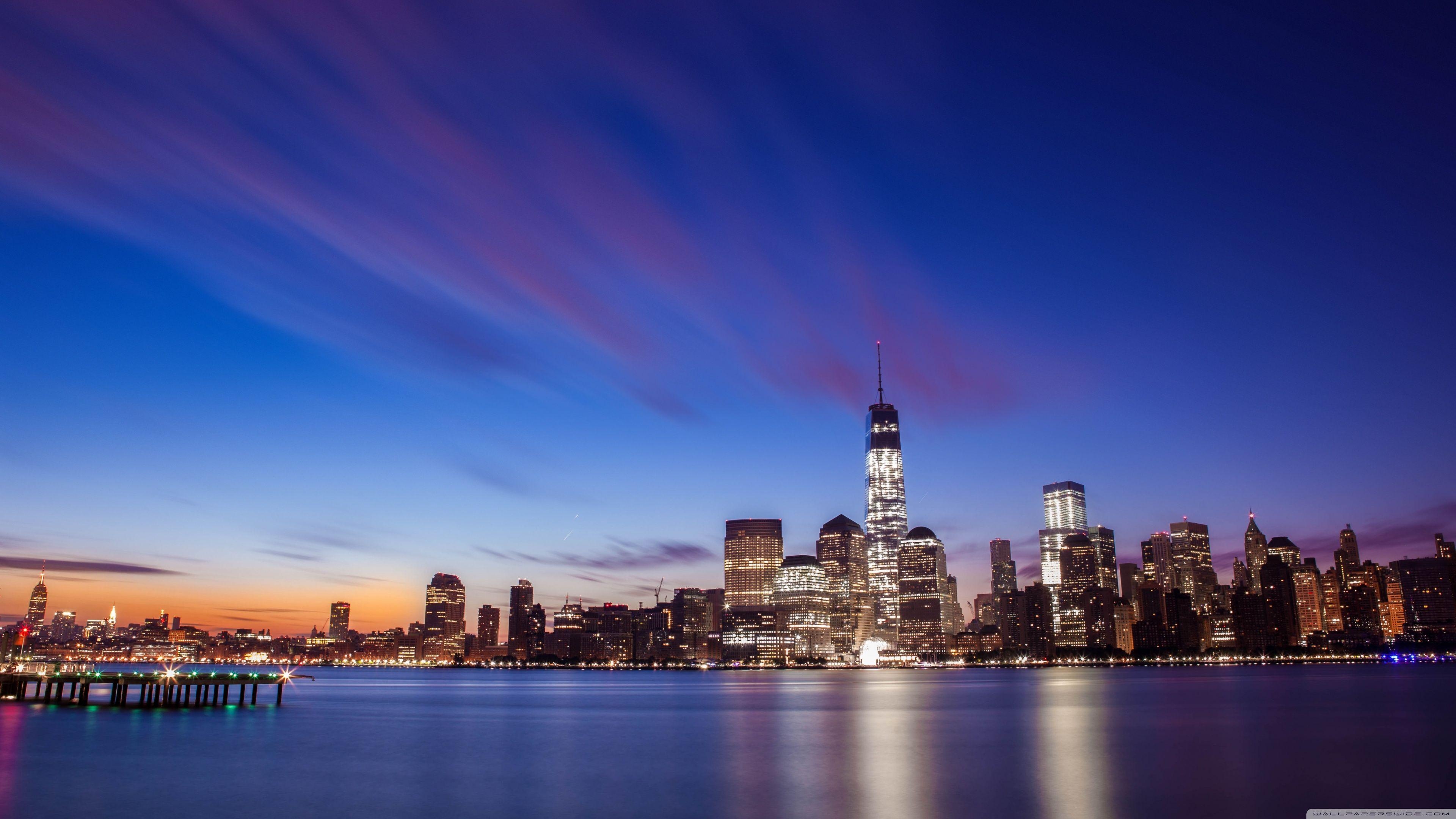 3840x2160 New York City Skyline ❤ 4K HD Desktop Wallpaper for 4K Ultra HD TV, Desktop