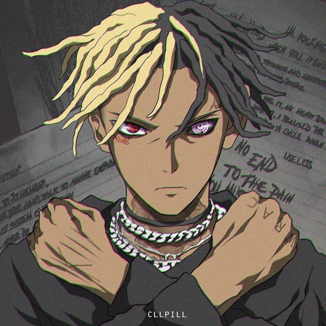 1080x1080 XXXTENTACION ART, Phone