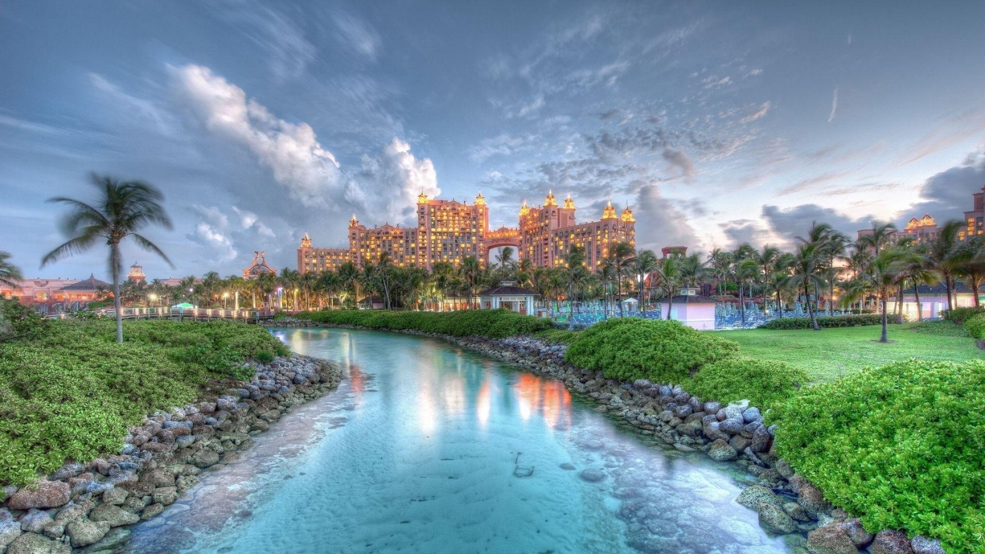 1920x1080 Download Wallpaper  Nassau, Atlantis hotel, Dubai, Desktop