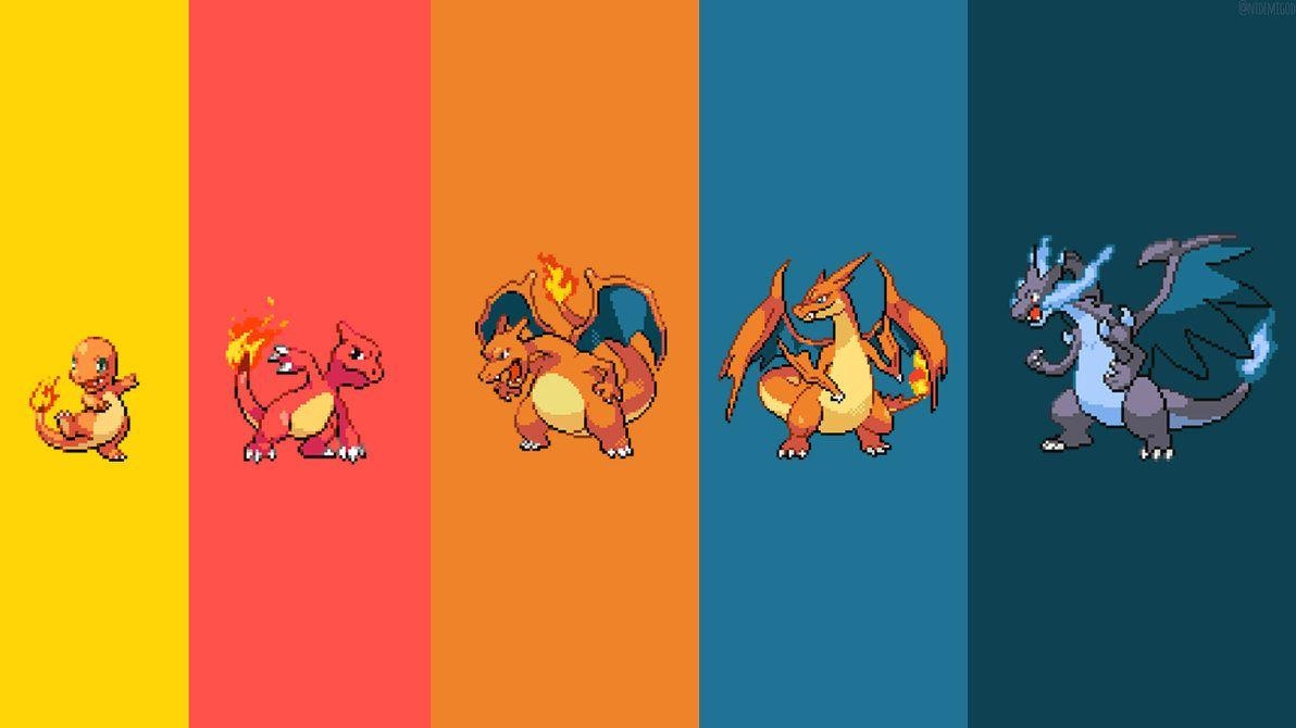 1200x670 Wallpaper evolution charmander, Desktop