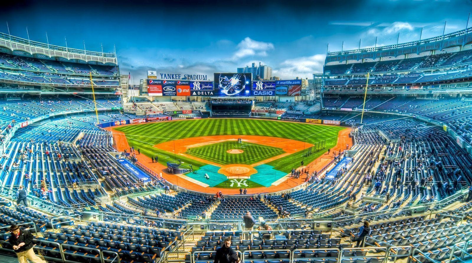 1600x900 Yankee Stadium Sunset Wallpaper, Desktop