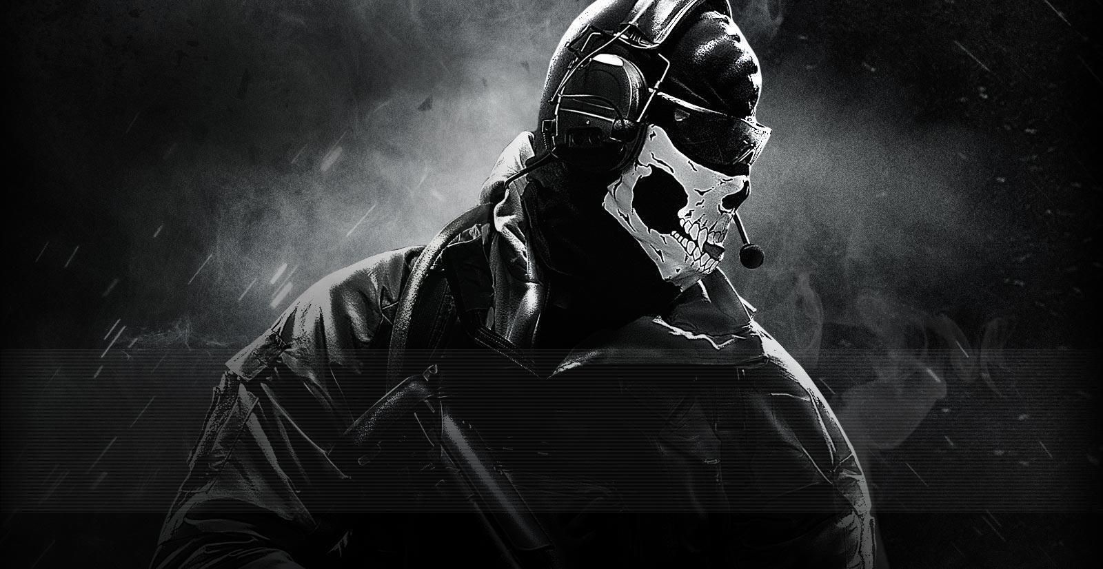 1600x830 call of duty modern warfare 2 wallpaper ghost 6328 HD wallpaper, Desktop