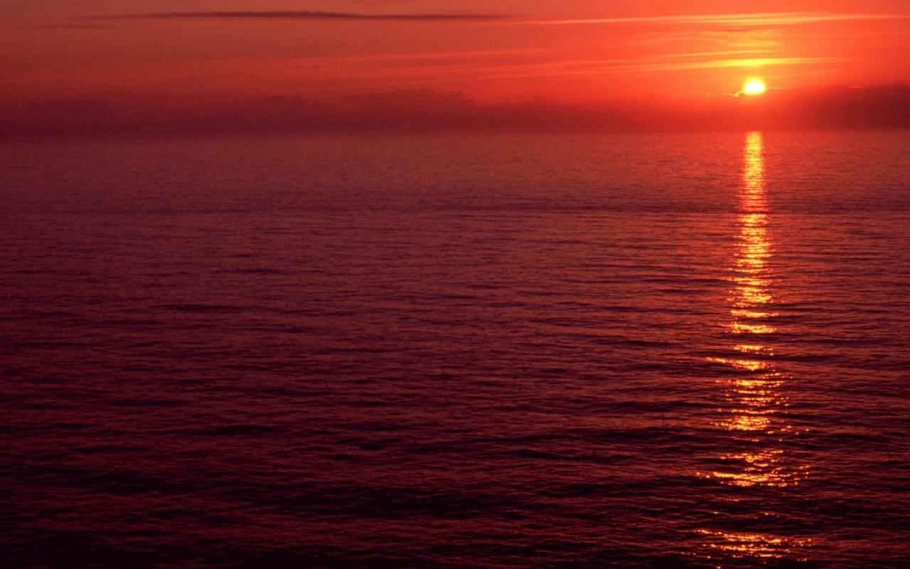 1280x800 Ocean Fire Red Sunset Oregon wallpaper. Ocean Fire Red Sunset, Desktop