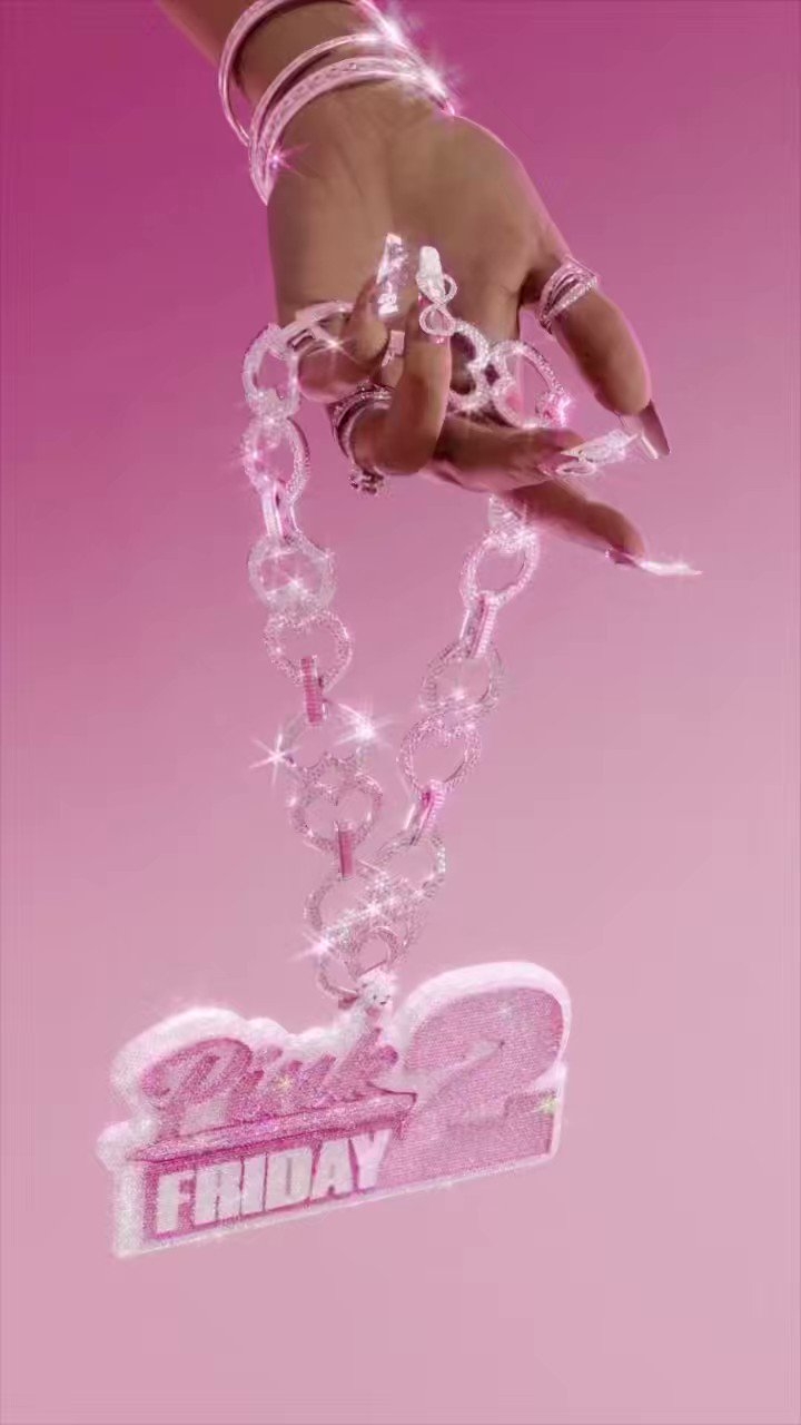 720x1280 Juice Pop visual for Nicki Minaj's 'Pink Friday 2', Phone