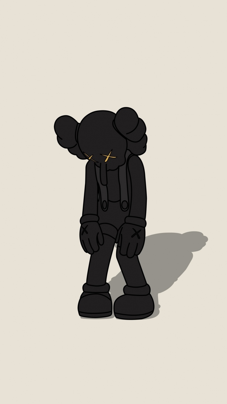 750x1340 KAWS Small Lie Wallpaper 4K, Kaws alone, Sad, 5K, Others, Phone