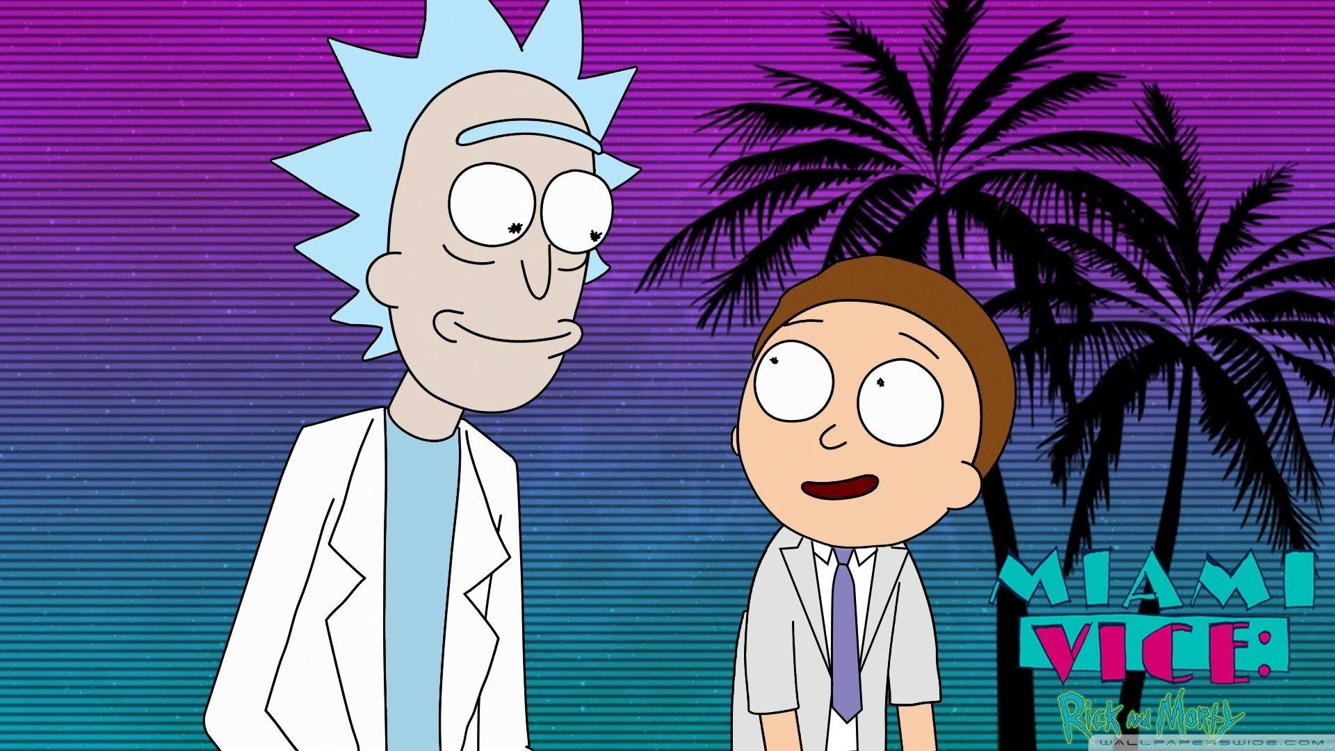 1920x1080 Rick and Morty Miami Vice ❤ 4K HD Desktop Wallpaper for 4K Ultra, Desktop