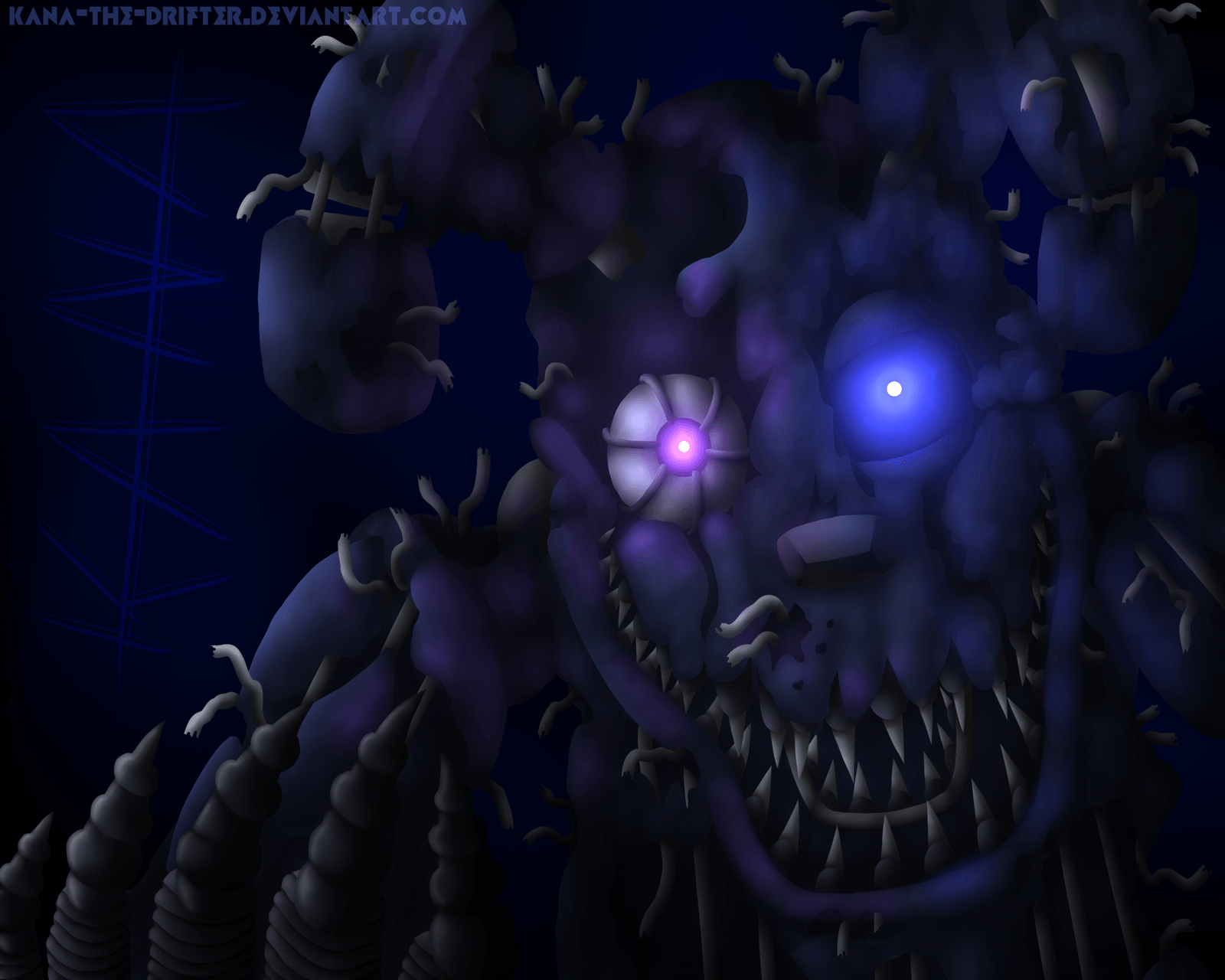 1600x1280 FNAF Nightmare Bonnie Wallpaper, Desktop