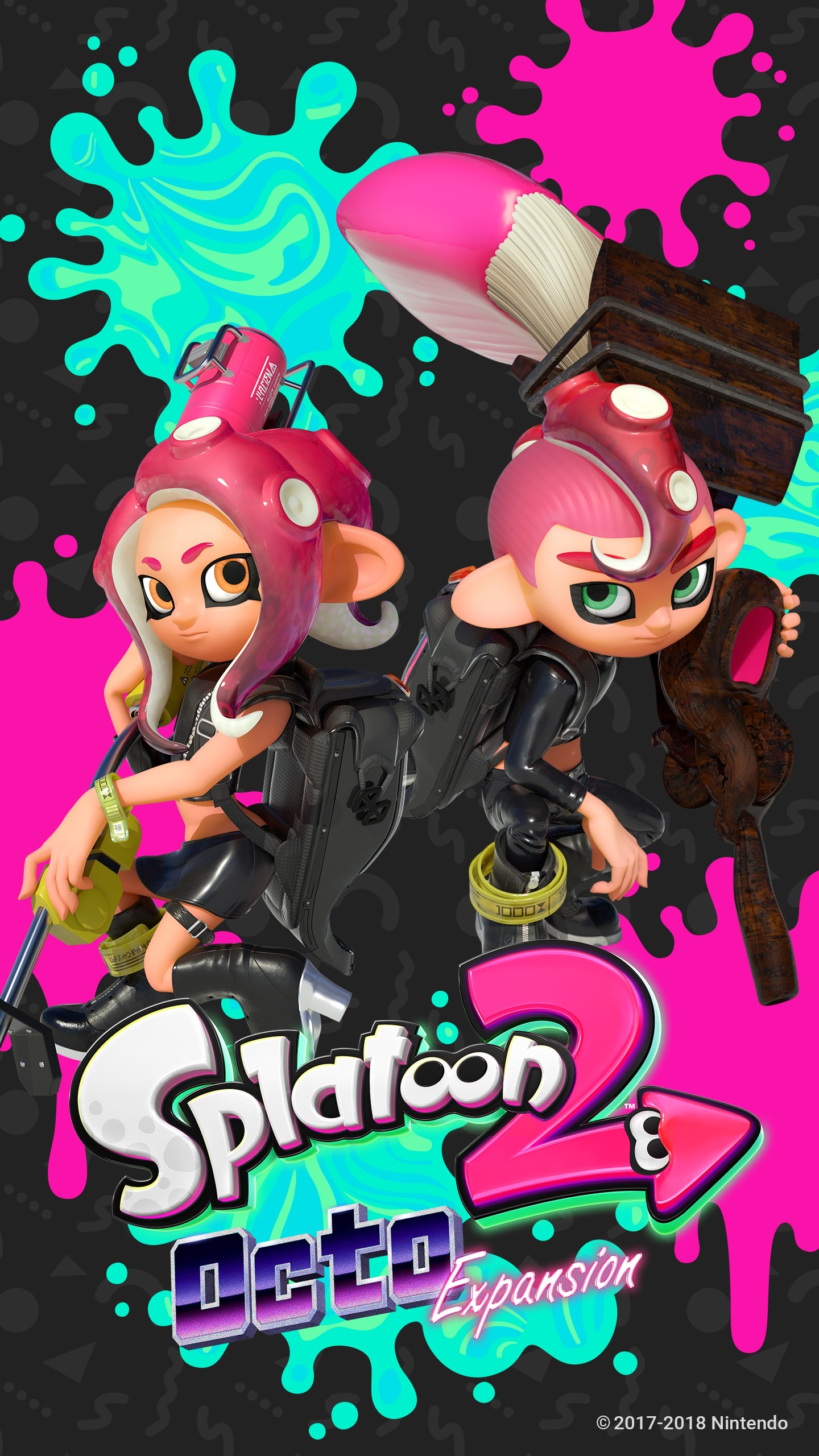 1440x2560 Video Game Splatoon 2, Phone