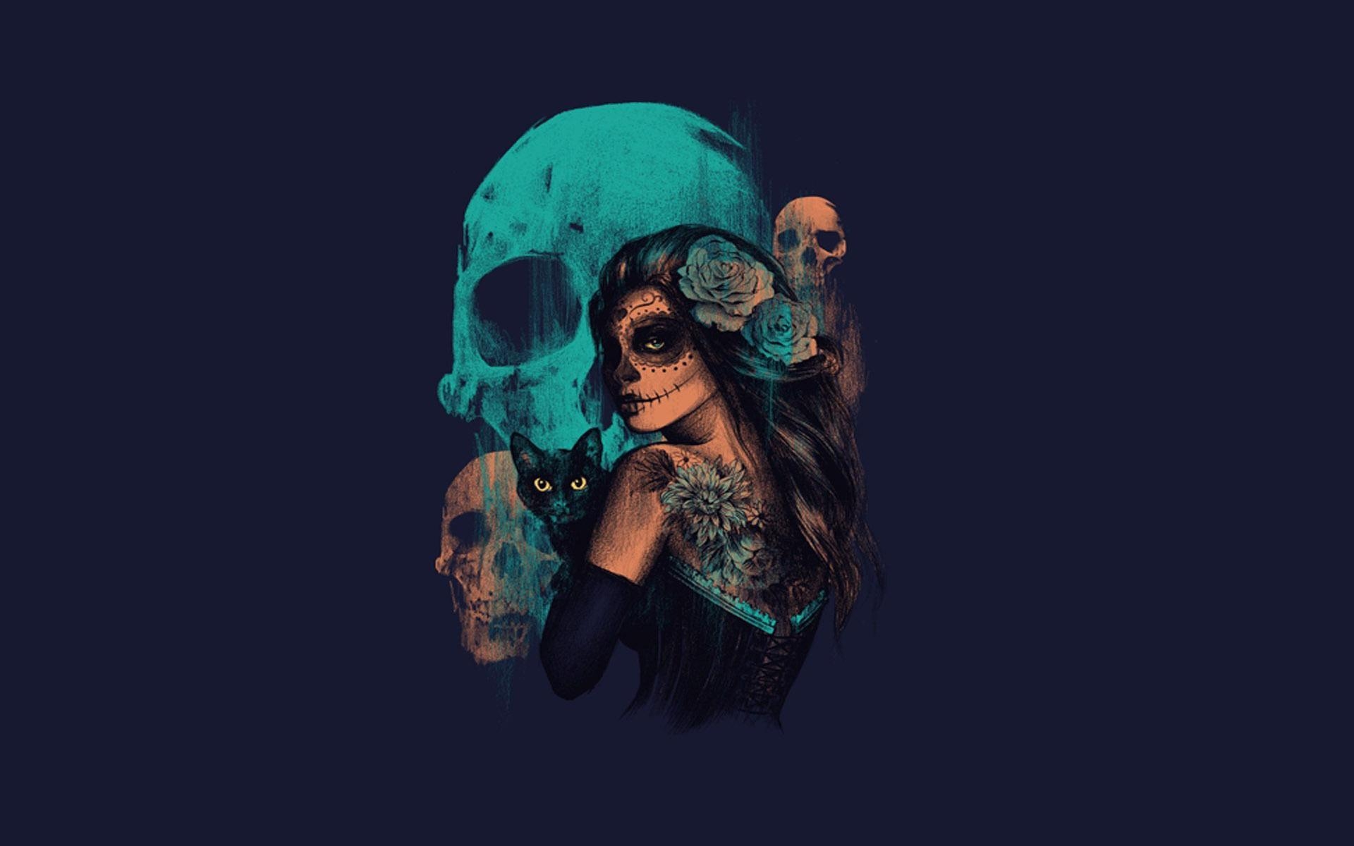 1920x1200 Mexican Skull Pack 2 Wallpaper for Android, Desktop