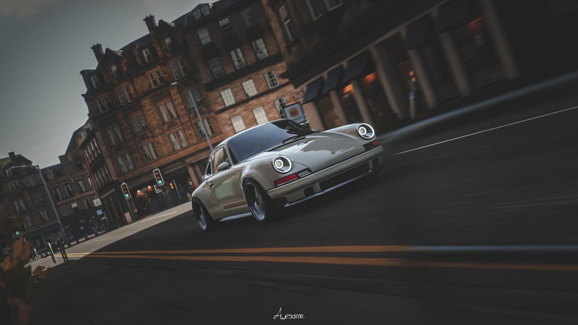 1920x1080 Wallpaper, Porsche 911 Singer, Porsche Porsche 911 reimagined, car, vehicle, Forza Horizon video games, Desktop