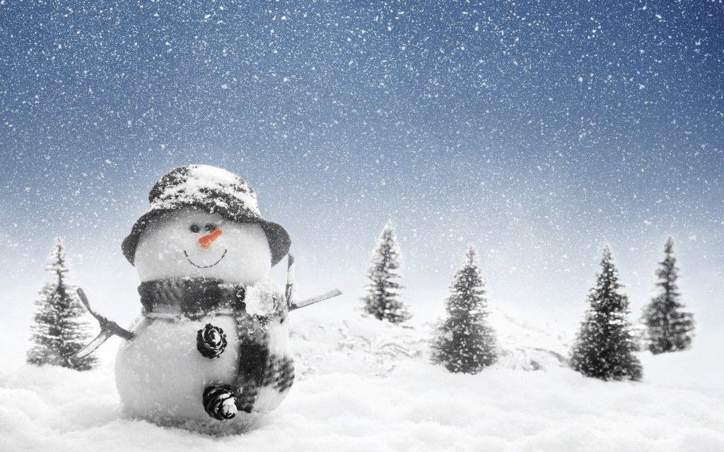 1030x640 Snowman Wallpaper, Desktop