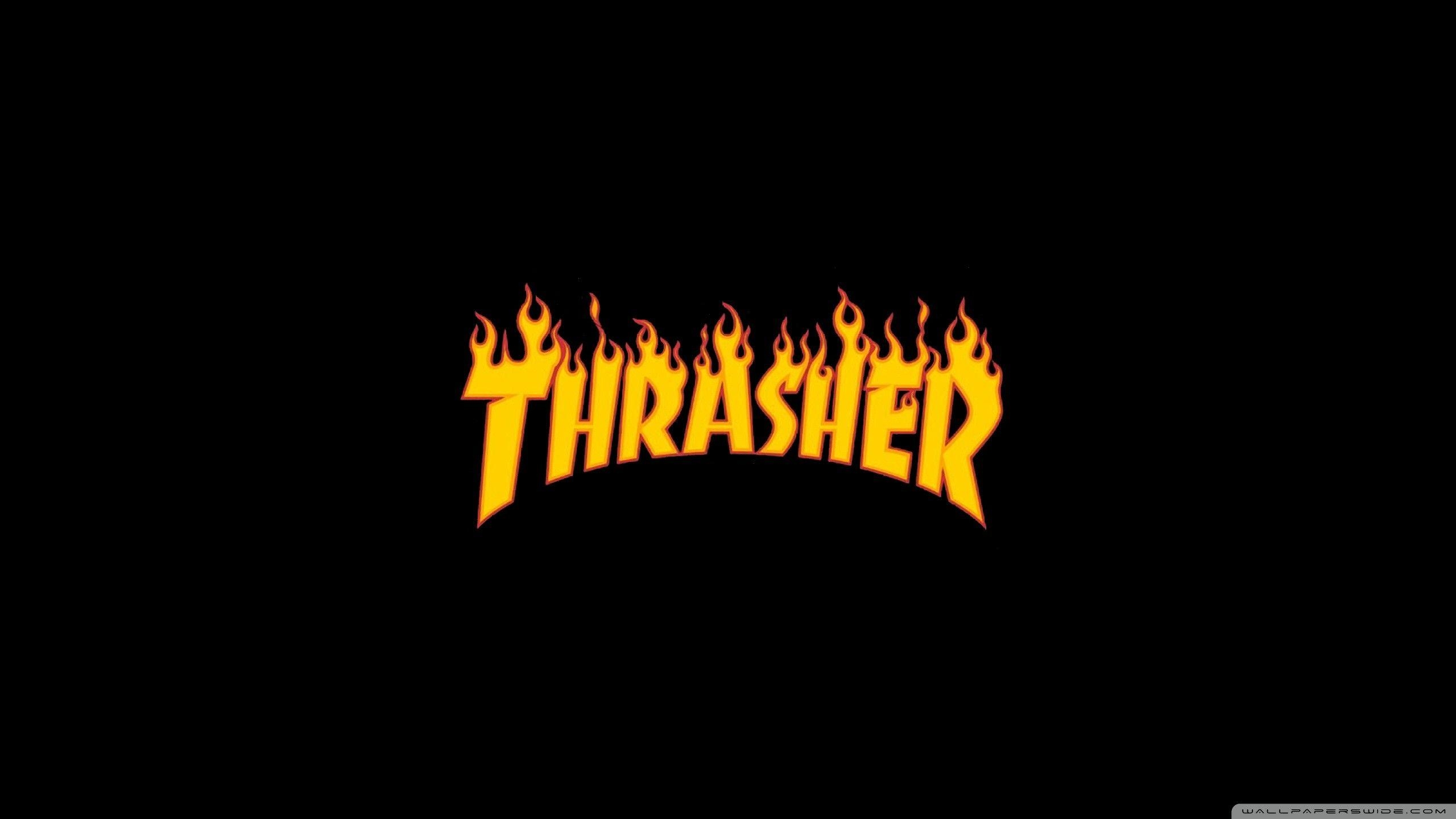 2560x1440 Thrasher Logo Wallpaper, Desktop