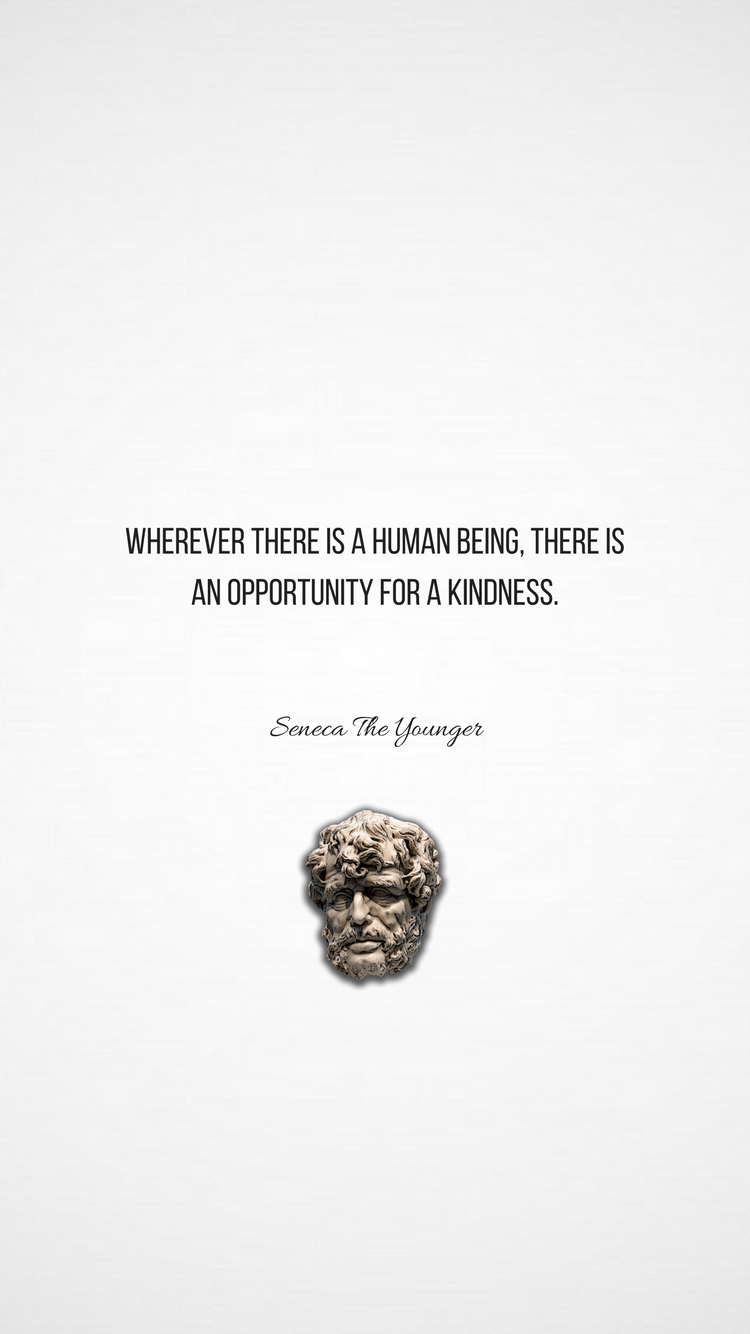 750x1340 Stoicism #SenecaTheYounger #Wallpaper. Stoicism quotes, Phone