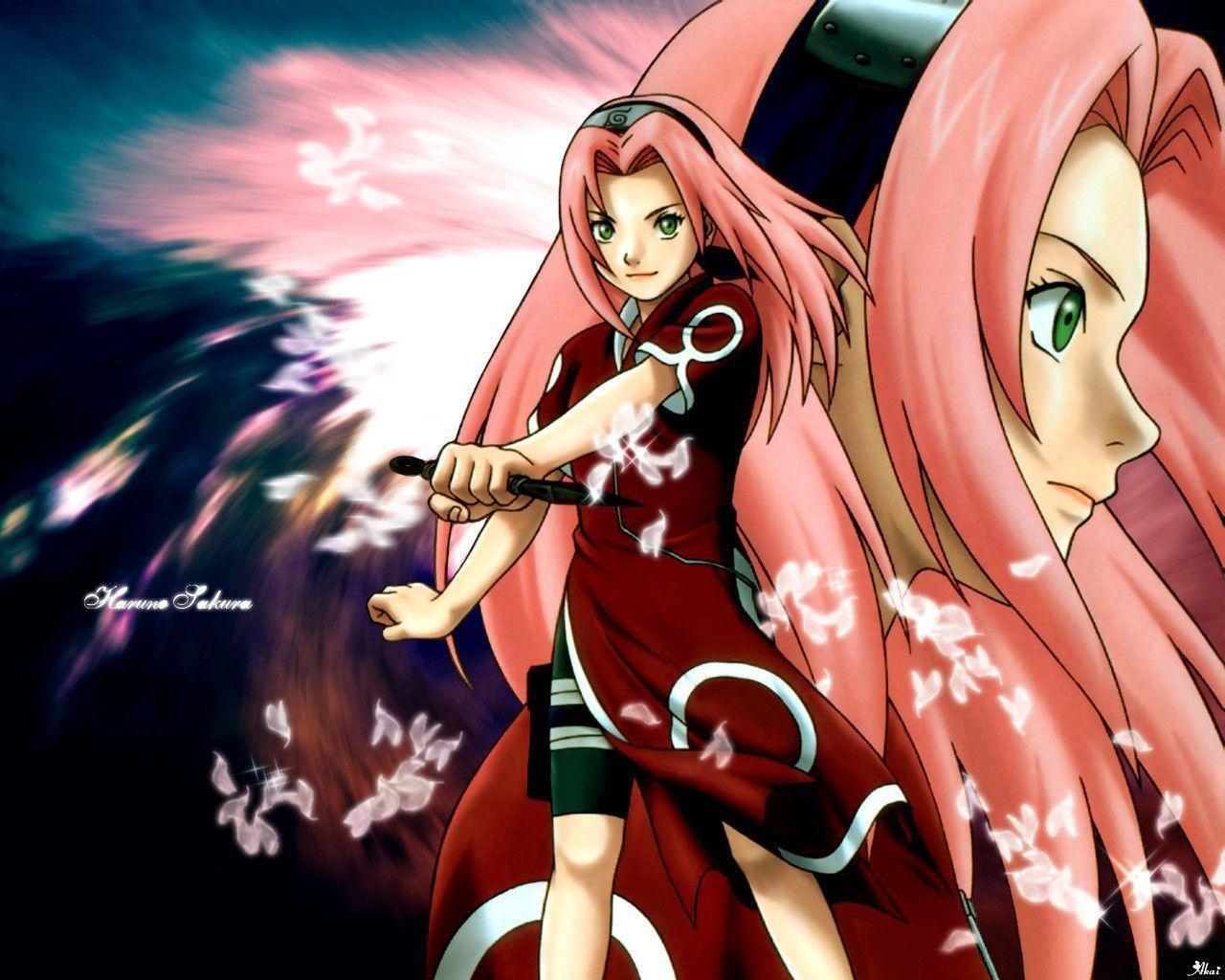 1280x1030 Download Naruto Sakura Anime Girl Onegai Teacher Wallpaper, Desktop