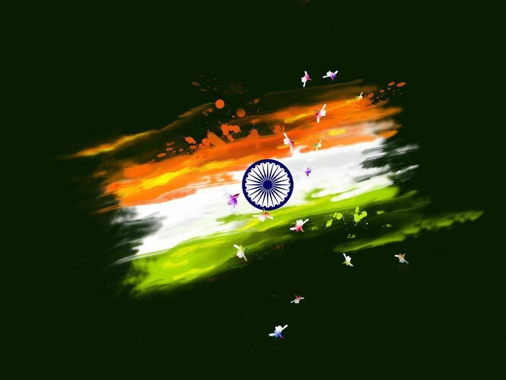 1030x770 3D Indian Flag Wallpaper Download, Desktop