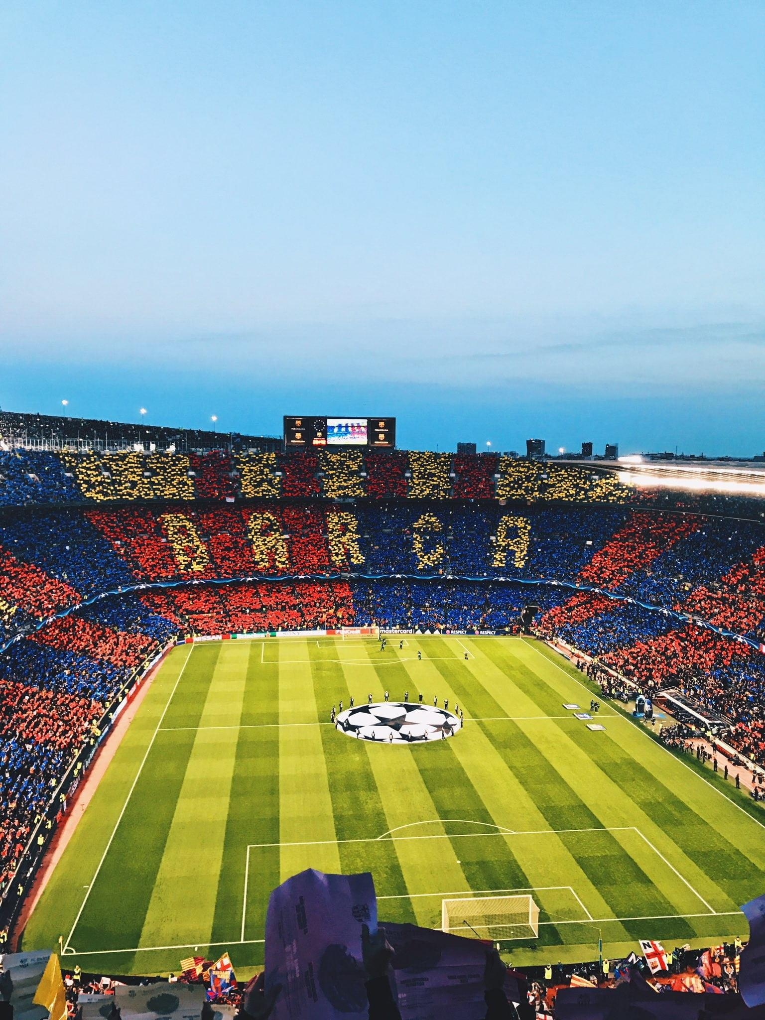 1540x2050 Soccer stadium, FC Barcelona, Camp Nou, soccer clubs, soccer HD, Phone