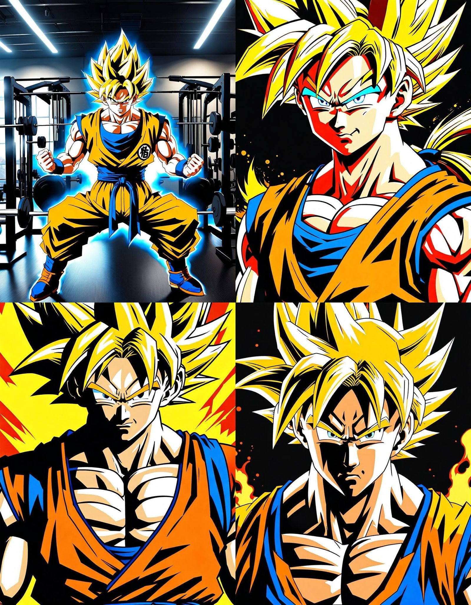 1600x2060 Design a Son Goku from Dragon Ball Z, Phone