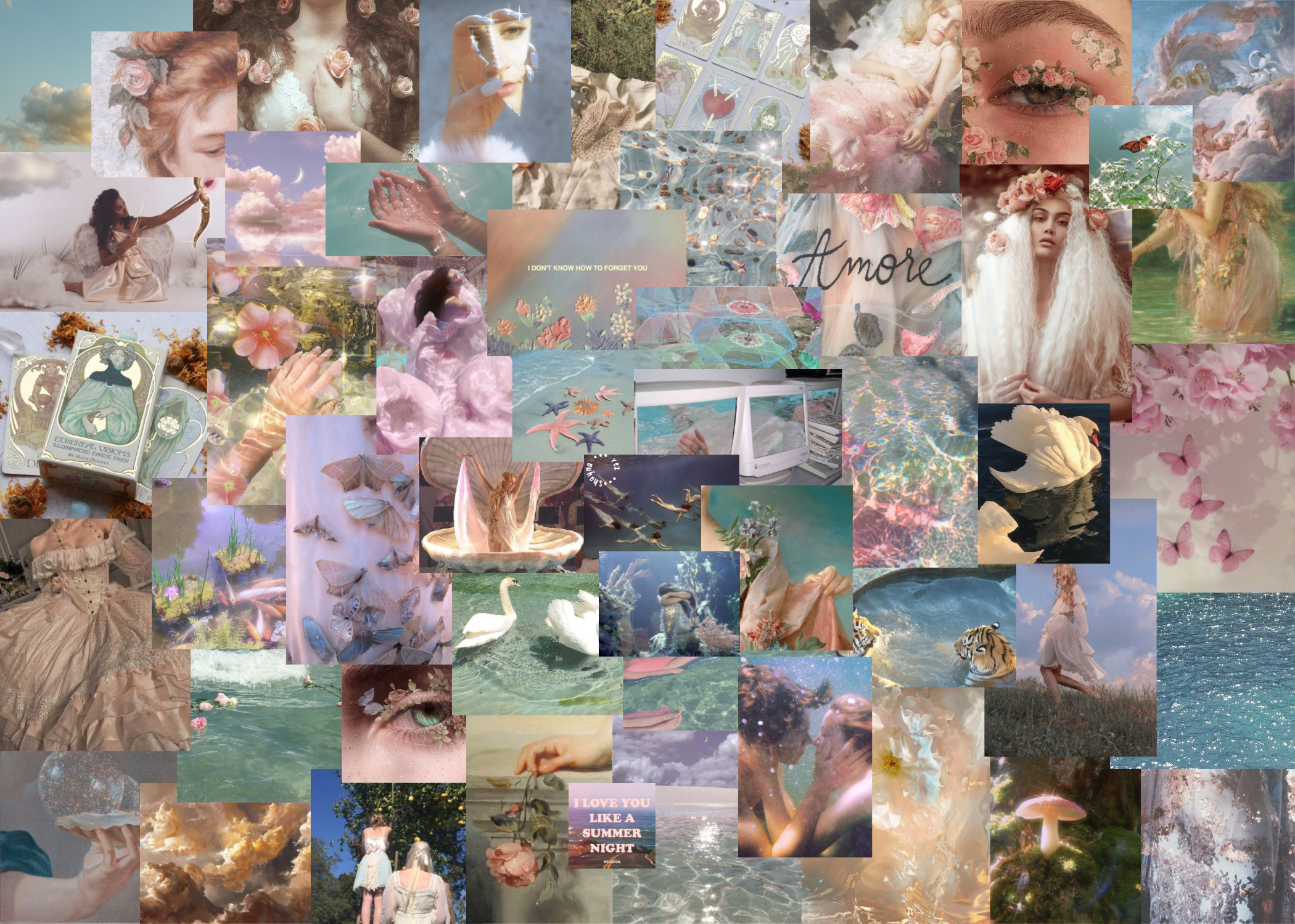 2100x1500 Custom Aesthetic Collage Wallpaper Custom Aesthetic Collage. Etsy. Ethereal aesthetic, Aesthetic collage, Aesthetic desktop wallpaper, Desktop