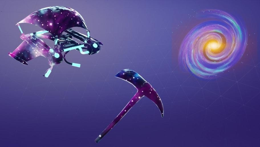 920x520 Galaxy Fortnite wallpaper, Desktop