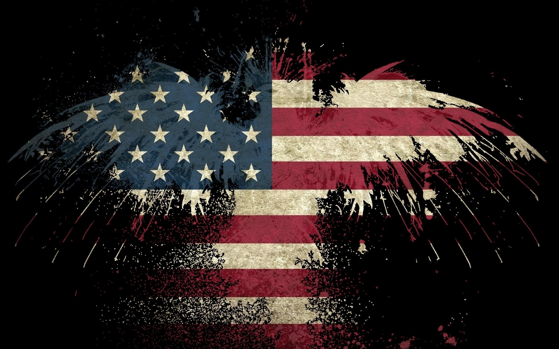 1920x1200 Cool USA Flag Wallpaper, Desktop