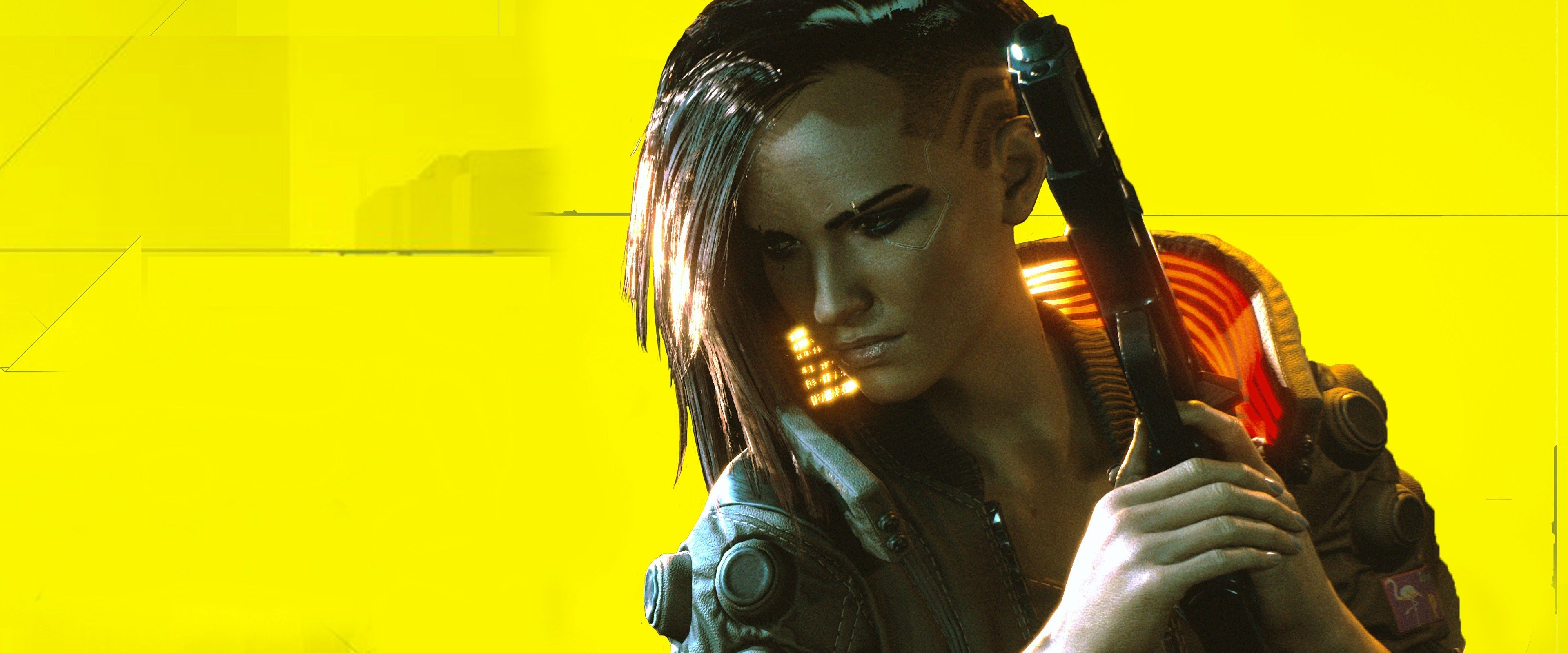 3840x1600 Cyberpunk 2077 Female V 4K Wallpaper, Dual Screen