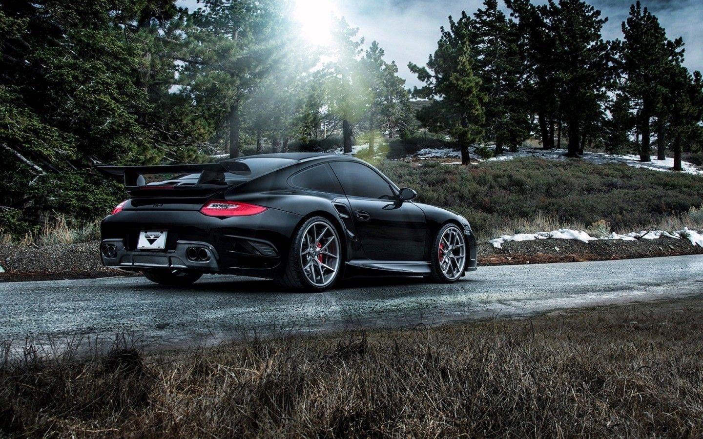 1440x900 Porsche 911 Carrera Black  Resolution HD 4k, Desktop