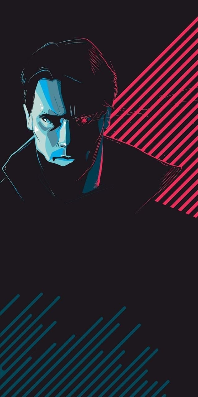 640x1280 Terminator, Movie art, Poster art, Phone