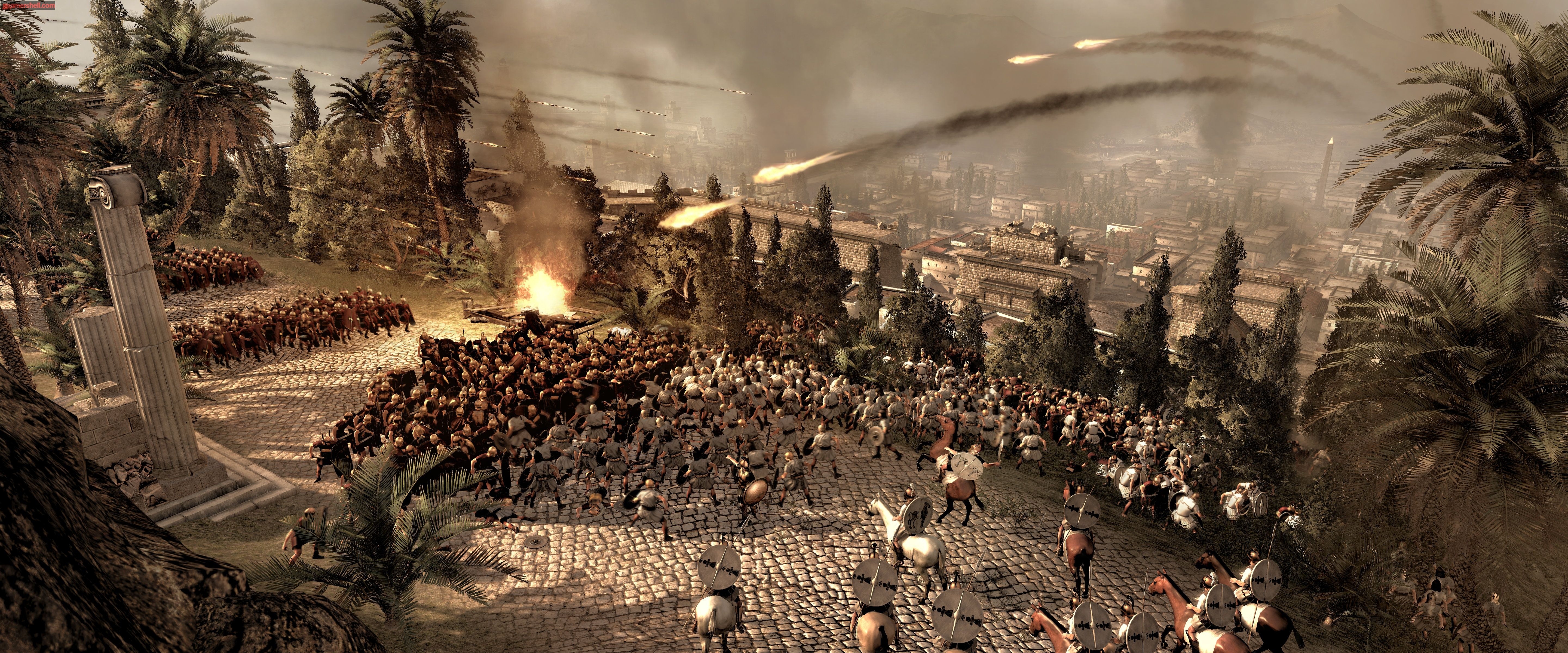 5760x2400 Total War: Rome II HD Wallpaper and Background Image, Dual Screen