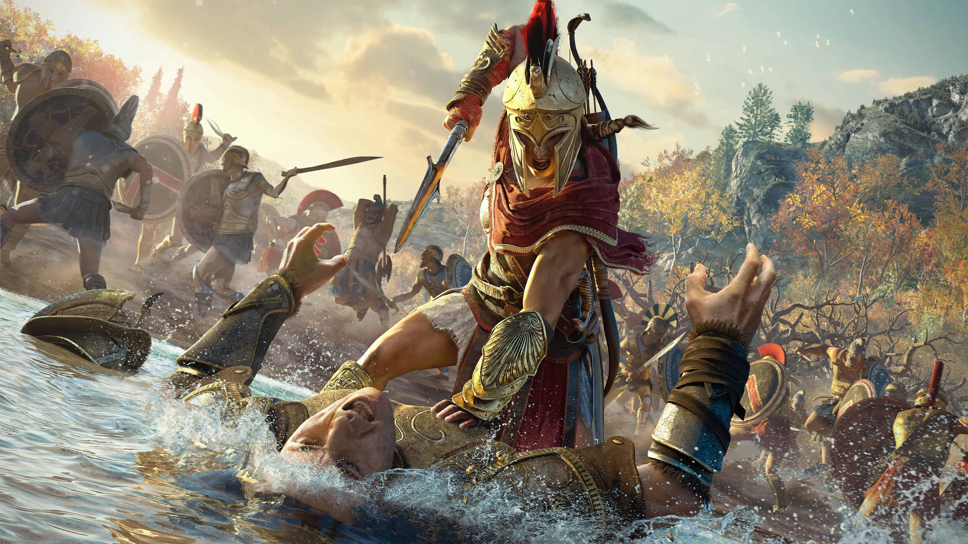 3840x2160 Assassins Creed Odyssey Kassandra UHD 4K Wallpaper, Desktop