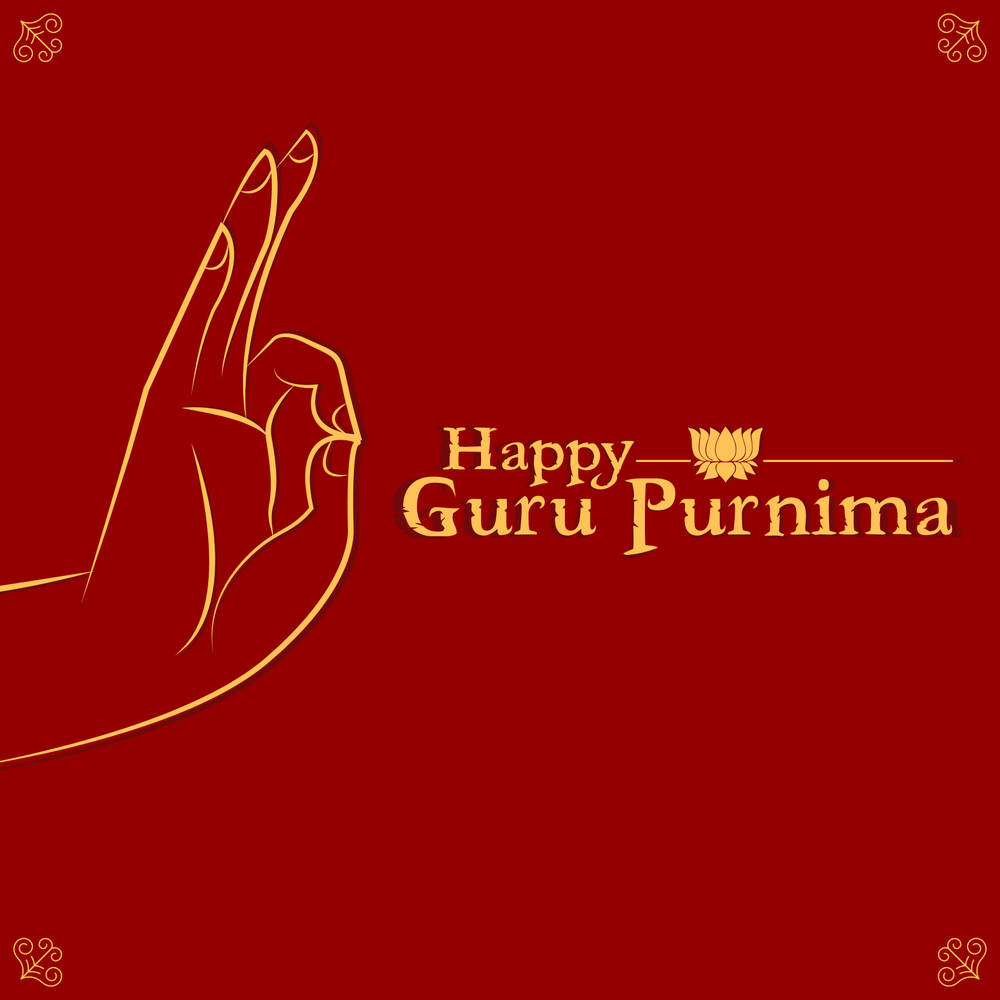 1000x1000 Happy Guru Purnima 2019 HD Wallpaper free download. Happy guru, Phone