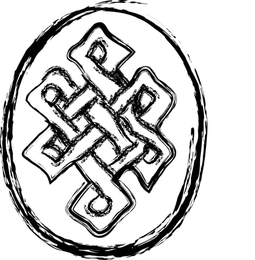 890x910 New Trend Nice Endless Knot Tattoos, Phone