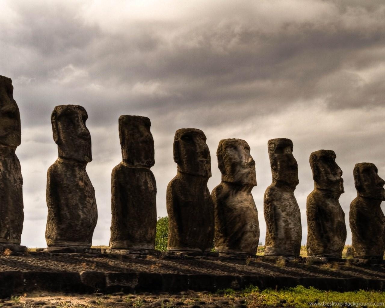 1280x1030 Easter Island HD Wallpaper And Background Desktop Background, Desktop