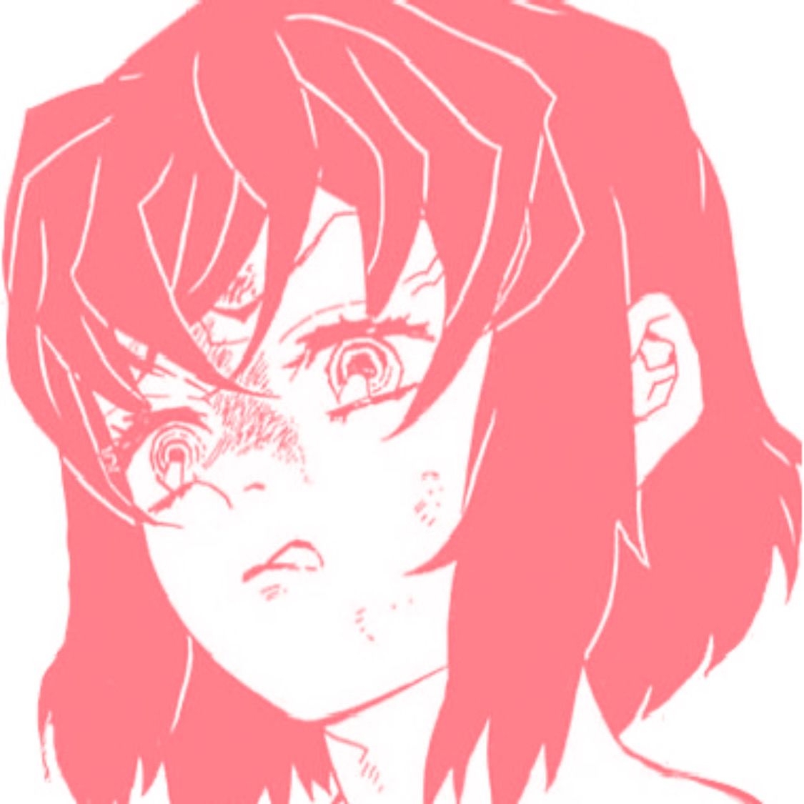 1130x1130 inosuke demon slayer pink manga icon. Mangá icons, Anime demon, Anime, Phone