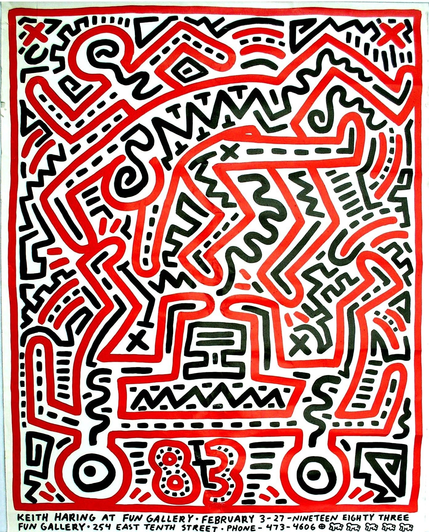 1400x1730 Keith Haring Fun Gallery Exhibition.teahub.io, Phone