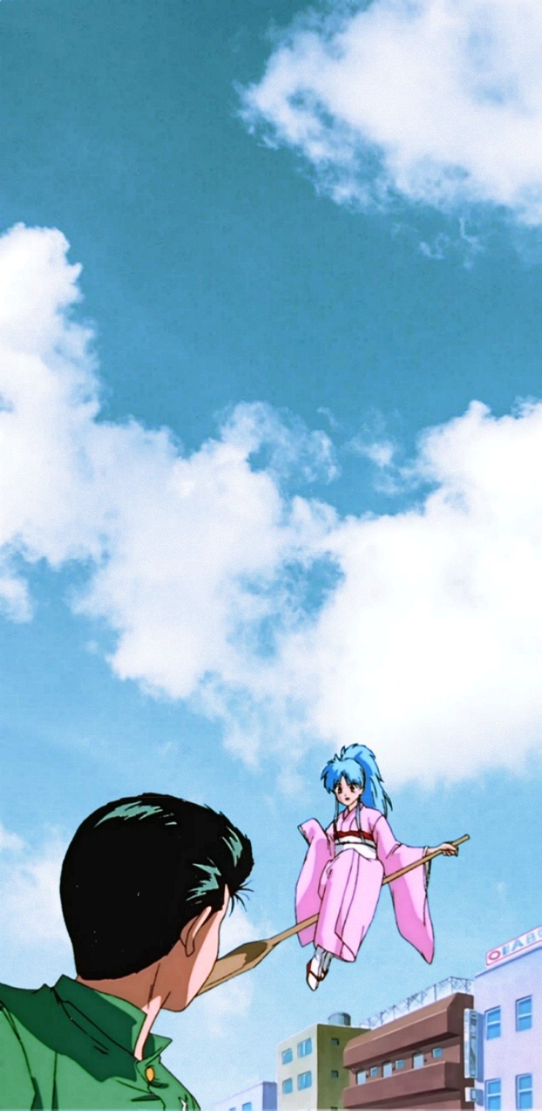 1080x2220 Yu Yu Hakusho & Botan. Anime wallpaper, Yu yu hakusho anime, Anime background, Phone