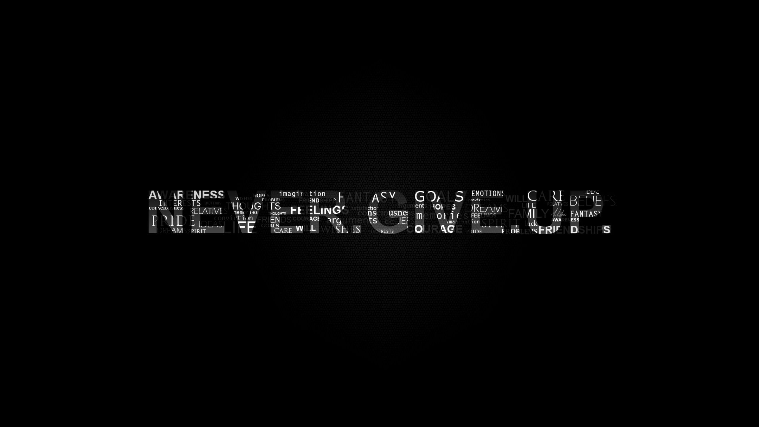 2560x1440 Never Give Up 1440P Resolution HD 4k Wallpaper, Image, Background, Photo and Picture, Desktop