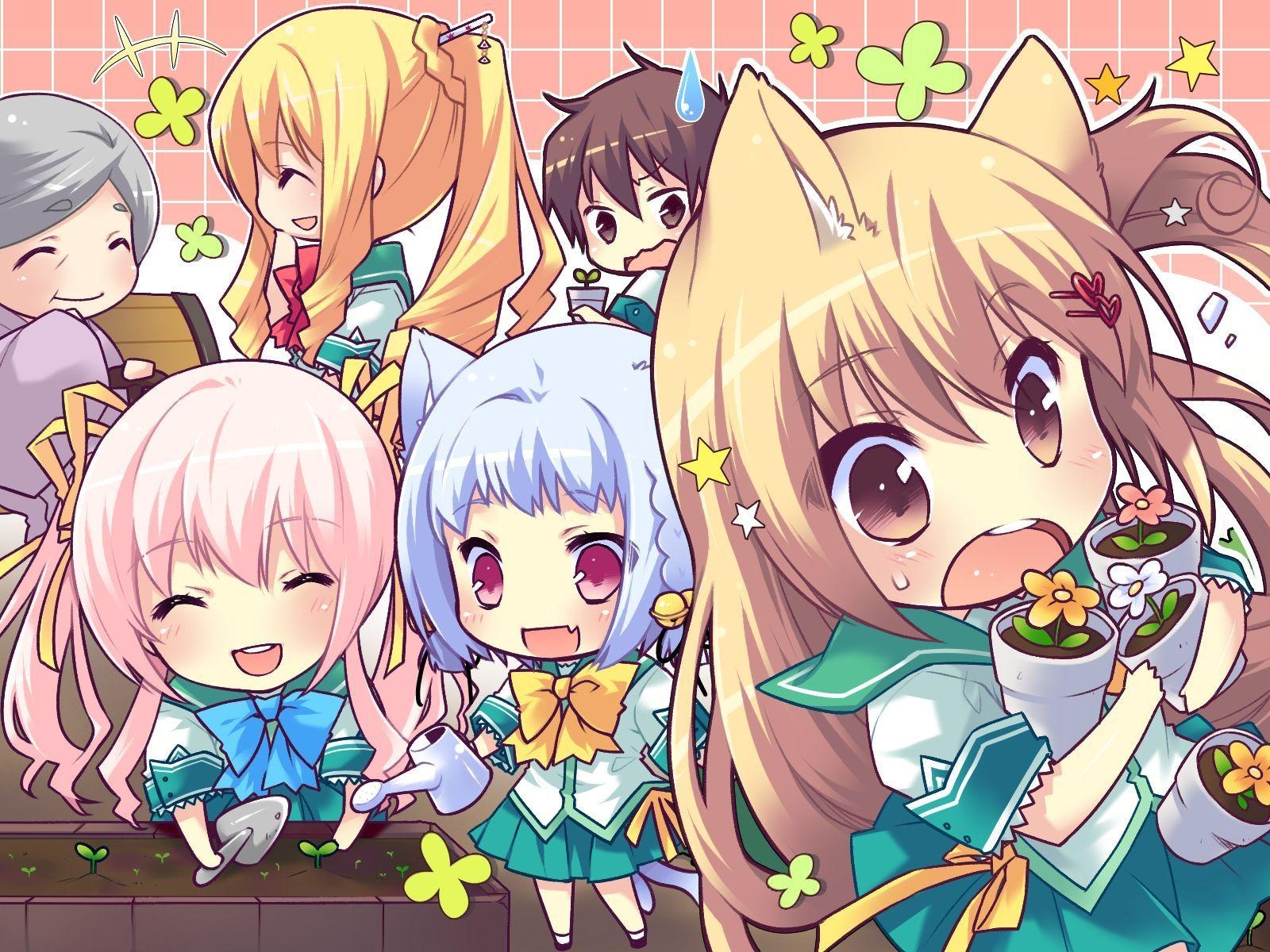 1600x1200 Cute Chibi Anime Girl Wallpaper Free Cute Chibi Anime, Desktop