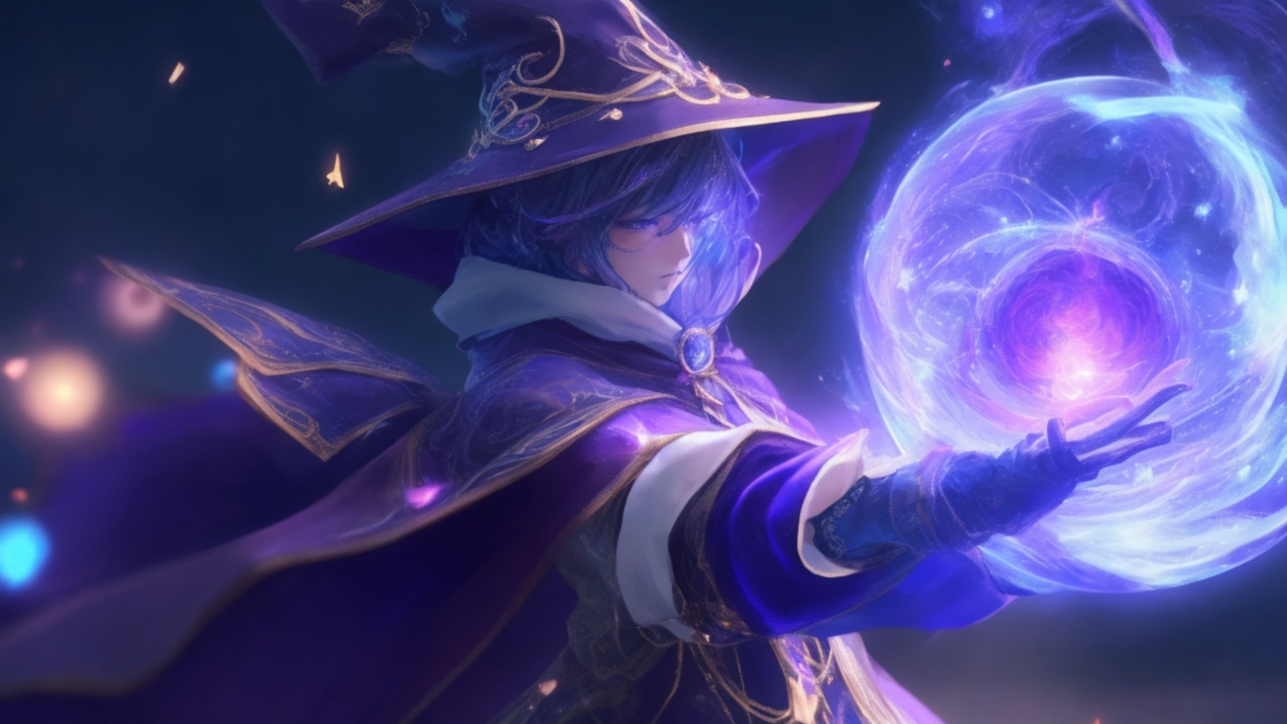 2560x1440 Anime Witch HD Wallpaper and Background, Desktop