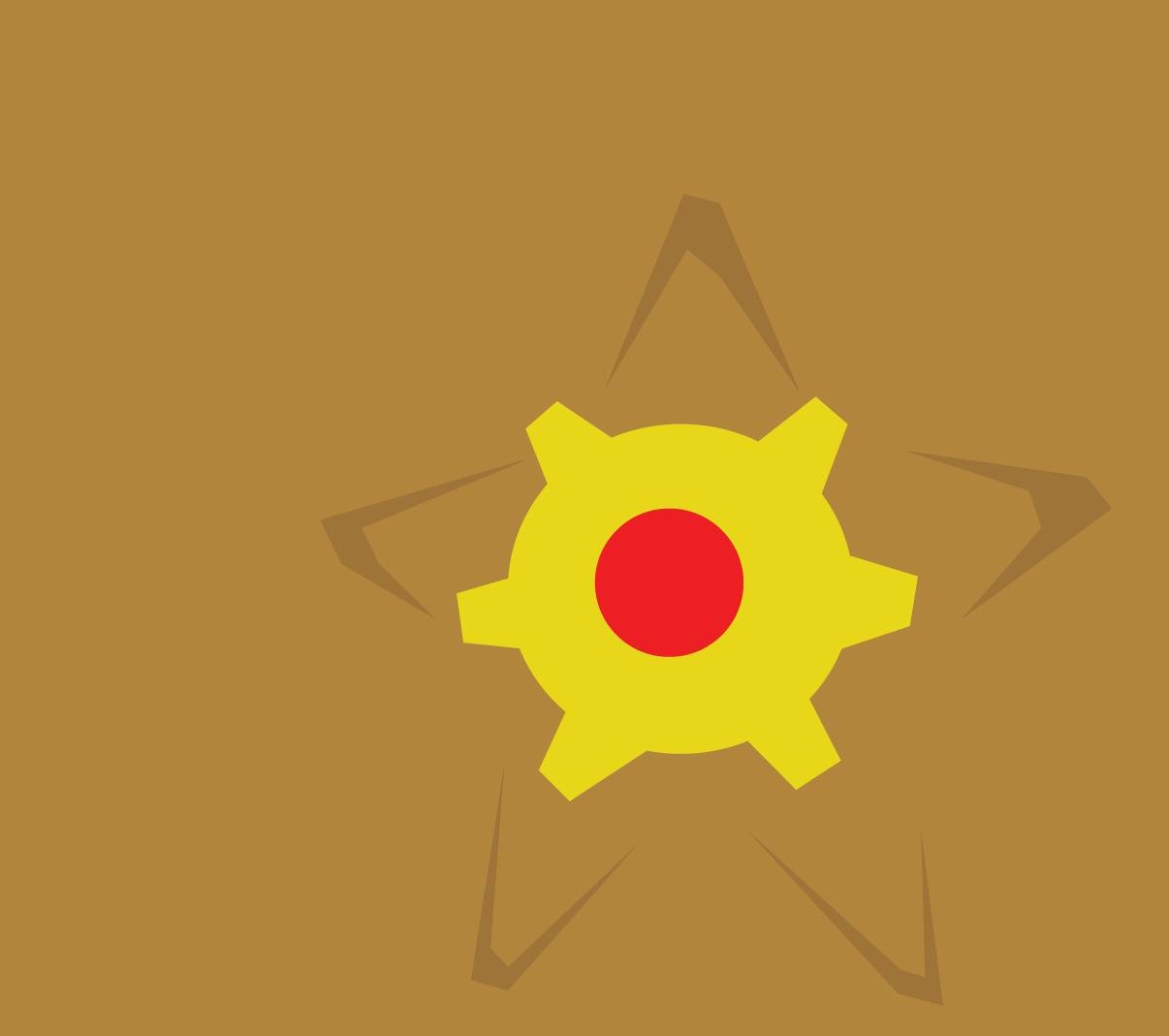 1210x1070 Staryu wallpaper, Desktop