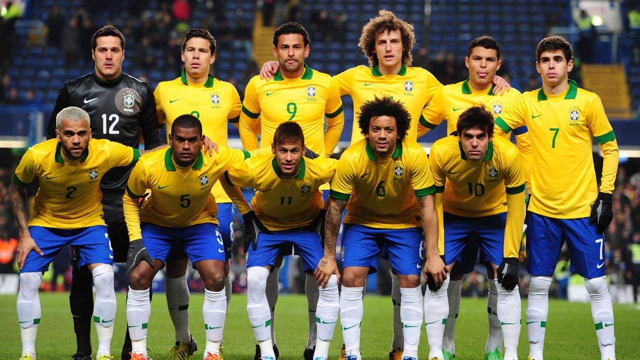 1280x720 Brazil Team World Cup 2014 Wallpaper, Desktop