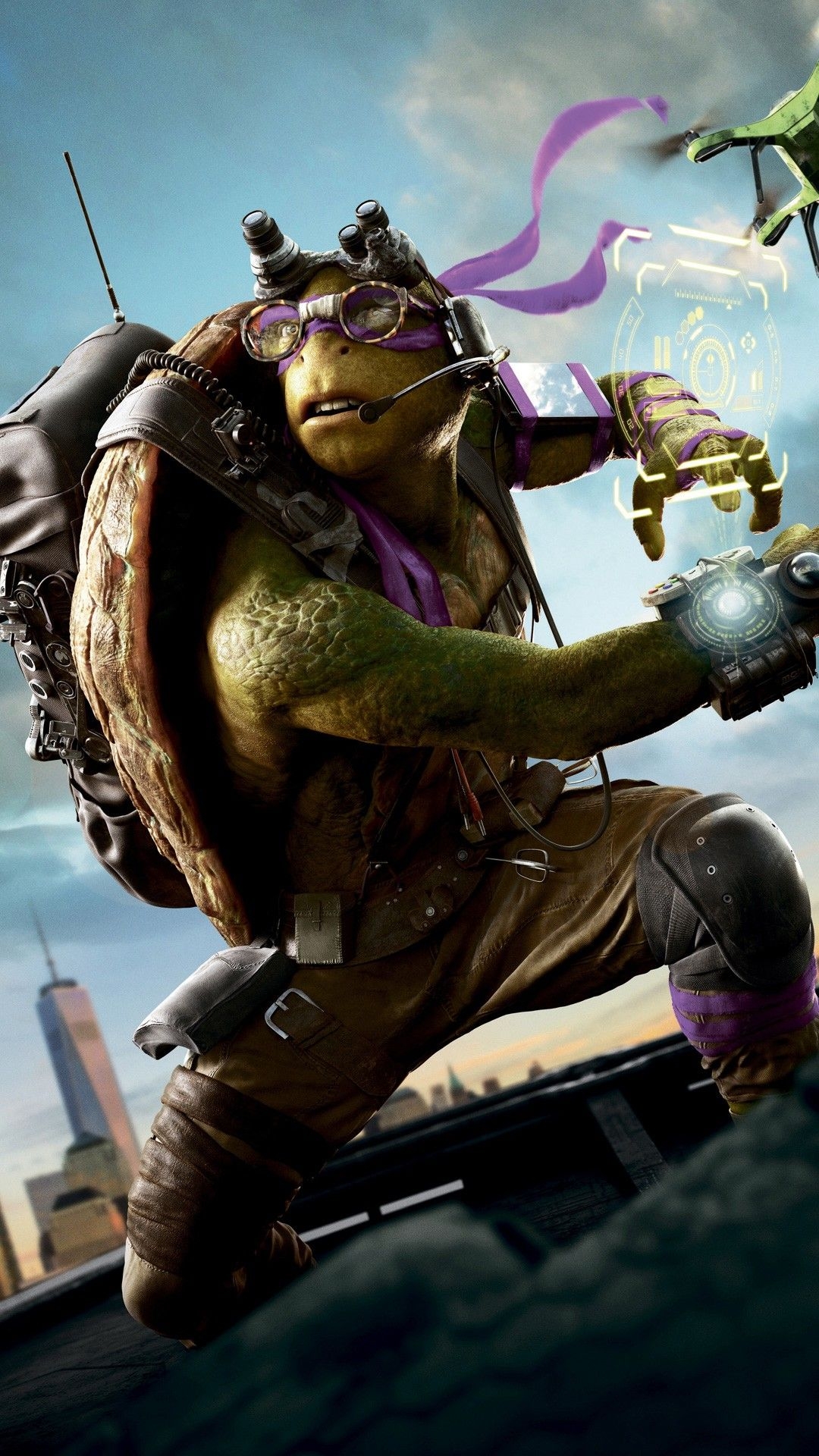 1080x1920 Donatello TMNT Out of the Shadows Wallpaper, Phone