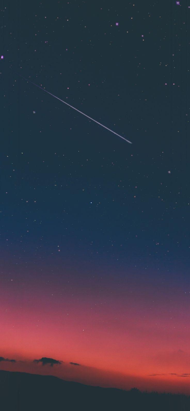 740x1600 iPhone X Wallpaper, sky sunset night blue nature, Phone