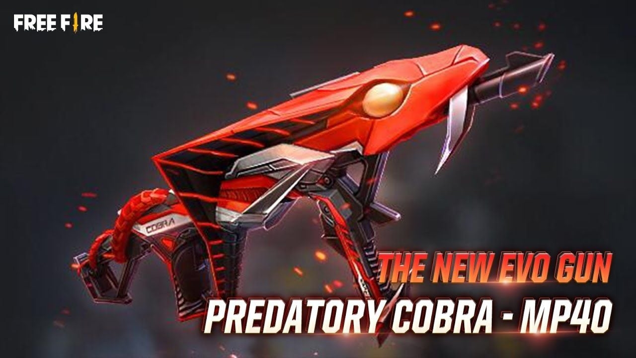 1280x720 Predatory Cobra MP40. Teaser. Garena Free Fire, Desktop