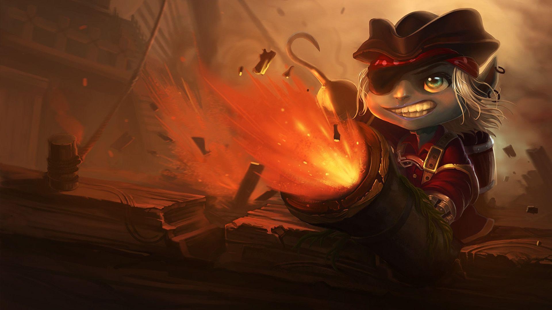 1920x1080 Buccaneer Tristana Wallpaper, Desktop