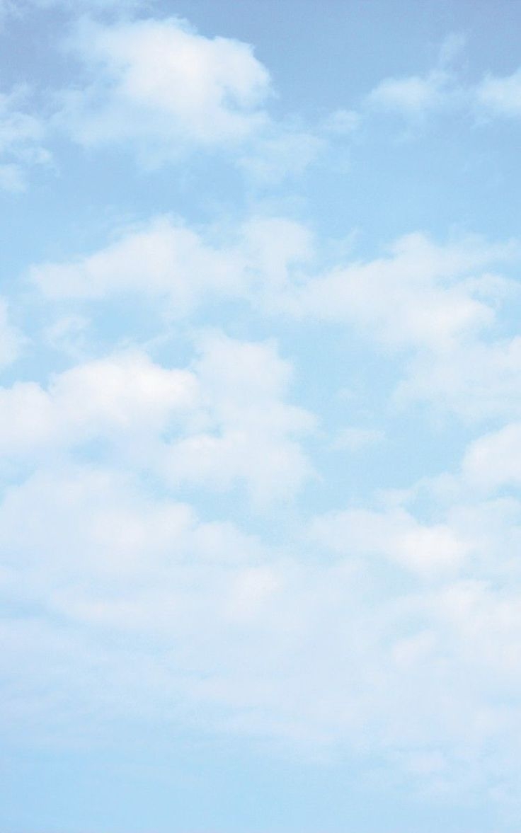 740x1180 Sky blue white and soft clouds like cotton. Blue sky, Phone