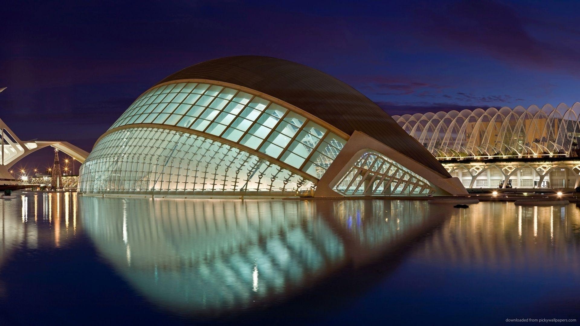 1920x1080 HD Hemisferic City Of Arts And Sciences Of Valencia Wallpaper, Desktop