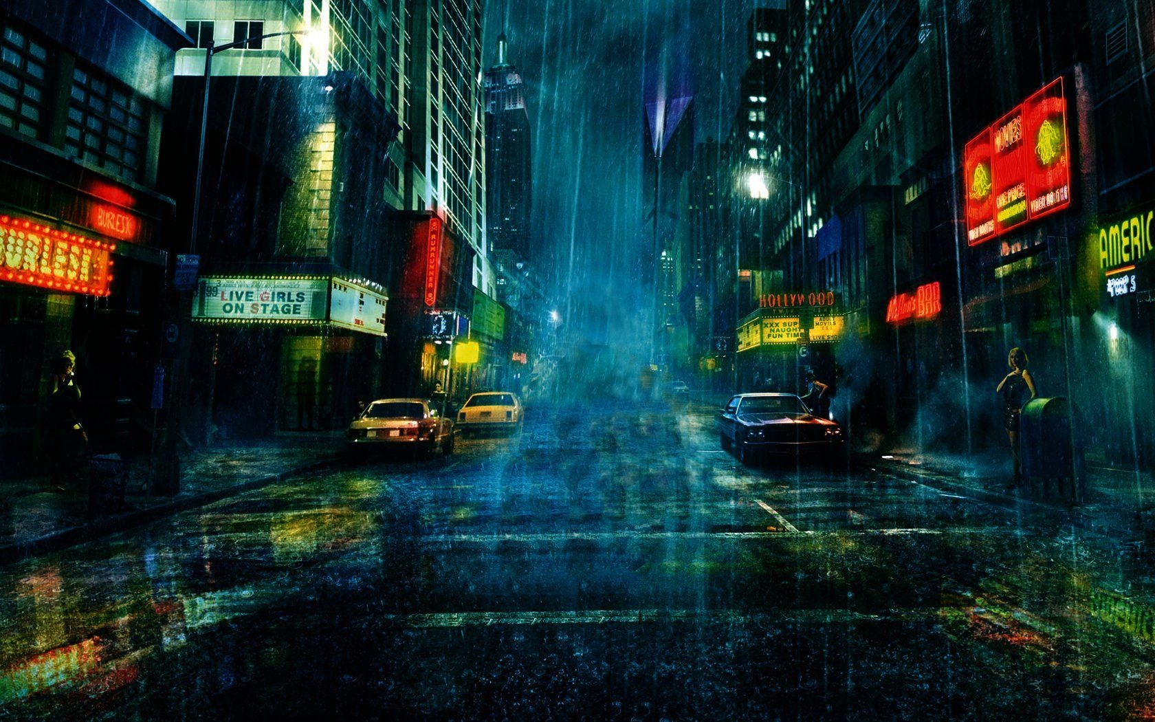 1680x1050 Free download Street And Rain Wallpaper  Rain City wallpaper Rain [] for your Desktop, Mobile & Tablet. Explore City Rain Wallpaper. City Rain Wallpaper, Rain Wallpaper, Rain Wallpaper, Desktop